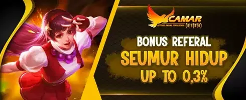 Bonus Referral Seumur Hidup 0,3% dari Setiap Taruhan promotion banner