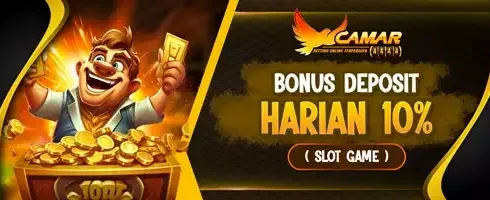 Bonus Deposit Harian 10% Hingga Rp1.000.000 promotion banner